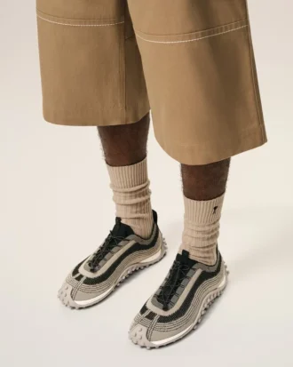 Adidași Mirage din tricot bej
