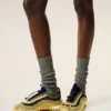 Adidași Mirage din tricot galben