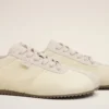 Adidași moi din nailon alb