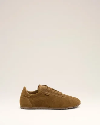 Adidași moi din piele de vacă maro