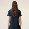 Albastru Bumbac Tricou Red Ami de Coeur Albastru Bumbac Tricou Red Ami de Coeur