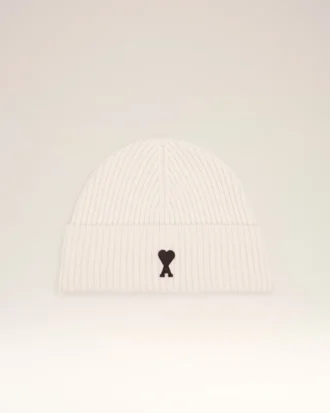 Ami de Coeur Beanie din lână albă