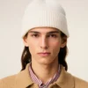 Ami de Coeur Beanie din lână albă Ami de Coeur Beanie din lână albă