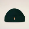 Ami de Coeur Beanie din lână verde