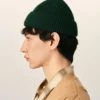 Ami de Coeur Beanie din lână verde