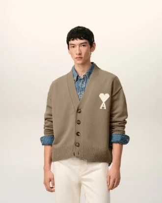Ami de Coeur Cardigan din lână bej