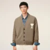 Ami de Coeur Cardigan din lână bej