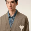 Ami de Coeur Cardigan din lână bej