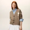 Ami de Coeur Cardigan din lână bej