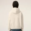 Ami de Coeur Hoodie din bumbac alb