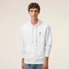 Ami de Coeur Hoodie din bumbac alb