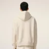 Ami de Coeur Hoodie din bumbac alb
