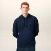 Ami de Coeur Hoodie din bumbac albastru și roșu Ami de Coeur Hoodie din bumbac albastru și roșu