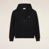 Ami de Coeur Hoodie din bumbac negru