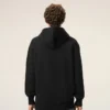 Ami de Coeur Hoodie din bumbac negru