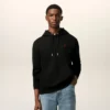 Ami de Coeur Hoodie negru din bumbac Ami de Coeur Hoodie negru din bumbac