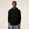 Ami de Coeur Hoodie negru din bumbac Ami de Coeur Hoodie negru din bumbac