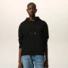 Ami de Coeur Hoodie negru din bumbac Ami de Coeur Hoodie negru din bumbac