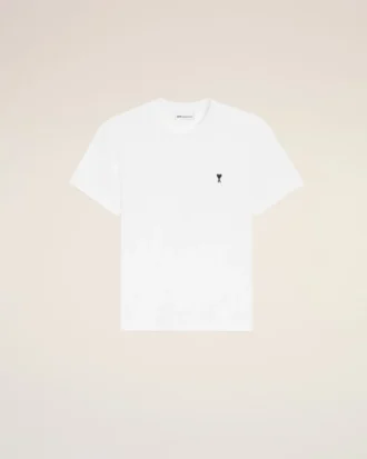 Ami de Coeur T-Shirt din bumbac alb