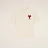 Ami de Coeur T-Shirt din bumbac alb