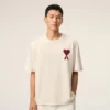 Ami de Coeur T-Shirt din bumbac alb