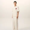 Ami de Coeur T-Shirt din bumbac alb