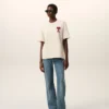 Ami de Coeur T-Shirt din bumbac alb