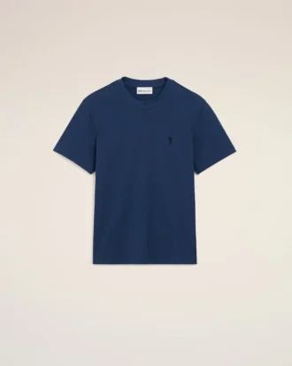 Ami de Coeur T-Shirt din bumbac albastru