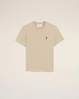 Ami de Coeur T-Shirt din bumbac bej