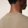 Ami de Coeur T-Shirt din bumbac bej cu relief Ami de Coeur T-Shirt din bumbac bej cu relief