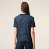 Ami de Coeur T-Shirt din bumbac cu dungi albastre Ami de Coeur T-Shirt din bumbac cu dungi albastre