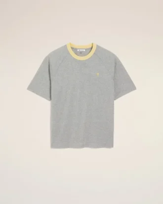 Ami de Coeur T-Shirt din bumbac gri
