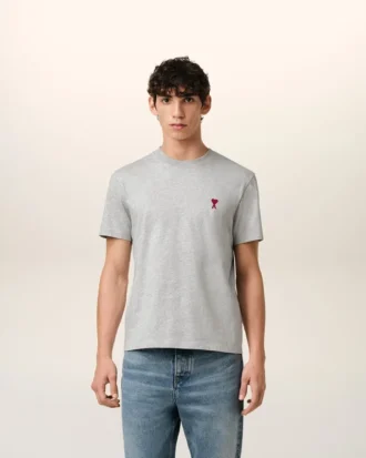 Ami de Coeur T-Shirt din bumbac gri