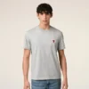 Ami de Coeur T-Shirt din bumbac gri