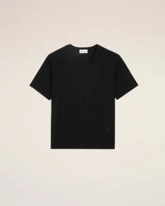 Ami de Coeur T-Shirt din bumbac negru