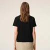 Ami de Coeur T-Shirt din bumbac organic negru