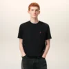 Ami de Coeur T-Shirt din bumbac organic negru
