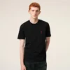 Ami de Coeur T-Shirt din bumbac organic negru