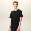Ami de Coeur T-Shirt din bumbac organic negru