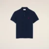 Bumbac albastru Tricou polo Ami de Coeur roșu
