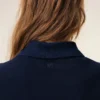 Bumbac albastru Tricou polo Ami de Coeur roșu