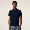 Bumbac albastru Tricou polo Ami de Coeur roșu