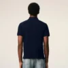 Bumbac albastru Tricou polo Ami de Coeur roșu