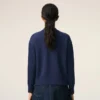 Cardigan albastru din lână Ami de Coeur Cardigan albastru din lână Ami de Coeur