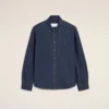 Cămașă Ami de Coeur din bumbac denim albastru Cămașă Ami de Coeur din bumbac denim albastru