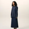 Cămașă Ami de Coeur din bumbac denim albastru Cămașă Ami de Coeur din bumbac denim albastru