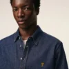 Cămașă Ami de Coeur din bumbac denim albastru Cămașă Ami de Coeur din bumbac denim albastru