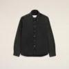 Cămașă Ami de Coeur din bumbac denim negru