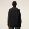 Cămașă Ami de Coeur din bumbac denim negru