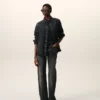 Cămașă Ami de Coeur din bumbac denim negru